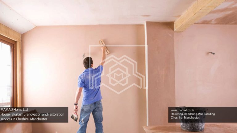 Plastering and rendering services in manchester